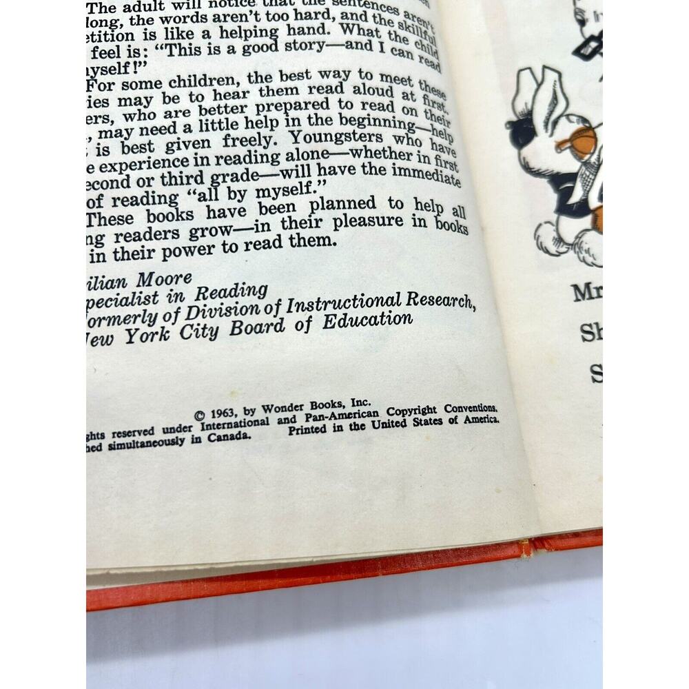 5 Vtg 60s-70s Hardback Kids Books Easy Reader Dinosaur Papa Sleep Ghost Kitten - Picture 10 of 16